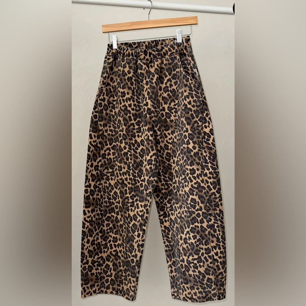 Le Bon ARC PANTS in Leopard